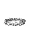 Link Stretch Bracelet~ Silver