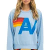 Logo Stitch Crew Sweatshirt ~ Ice