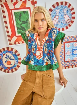 Lola Top ~ Orange Grove
