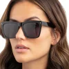 Los Feliz Sunglasses ~ Black/Grey