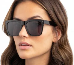 Los Feliz Sunglasses ~ Black/Grey