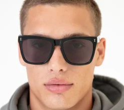 Los Feliz Sunglasses ~ Black/Grey