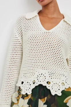 Louise Sweater - Ivory