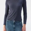 Lovely Rib Tee~ Neptune