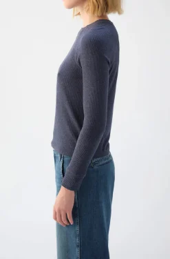 Lovely Rib Tee~ Neptune