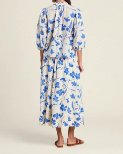 Lydia Skirt ~ Blue Iris