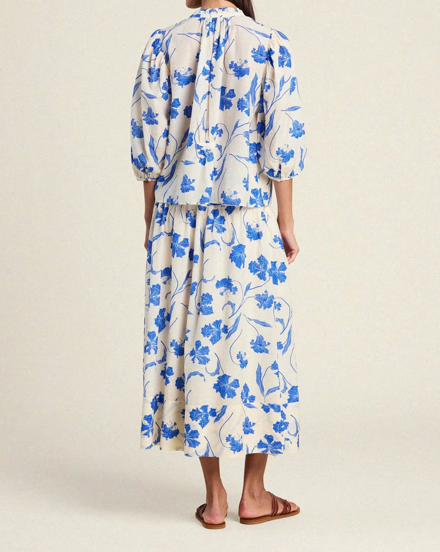 Lydia Skirt ~ Blue Iris