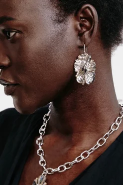 Magnolia Earrings ~ Abalone