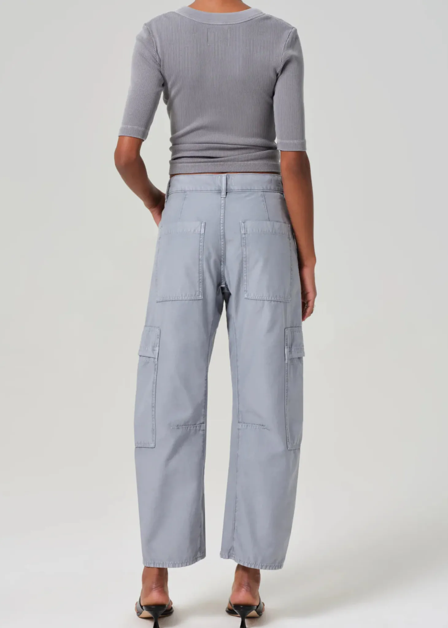 Marcelle Low Slung Easy Cargo ~ Hematite