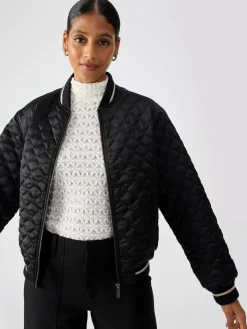 Marilyn Bomber Jacket ~ Black