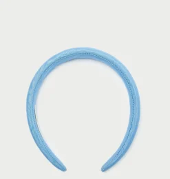 Marina Cornflower Blue Puffy Headband