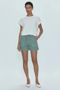 Marissa High Rise Utility Short ~ Bluff