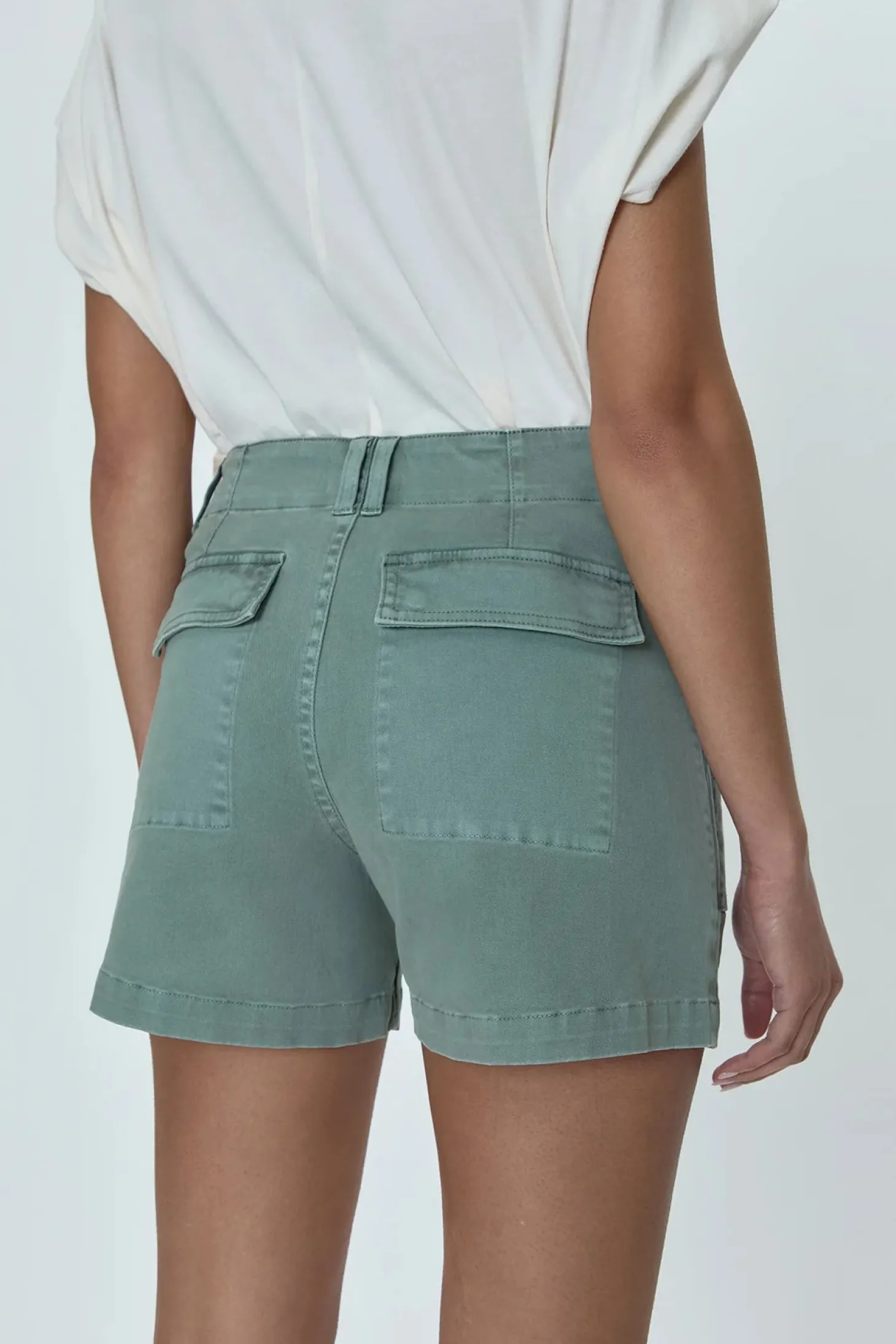 Marissa High Rise Utility Short ~ Bluff