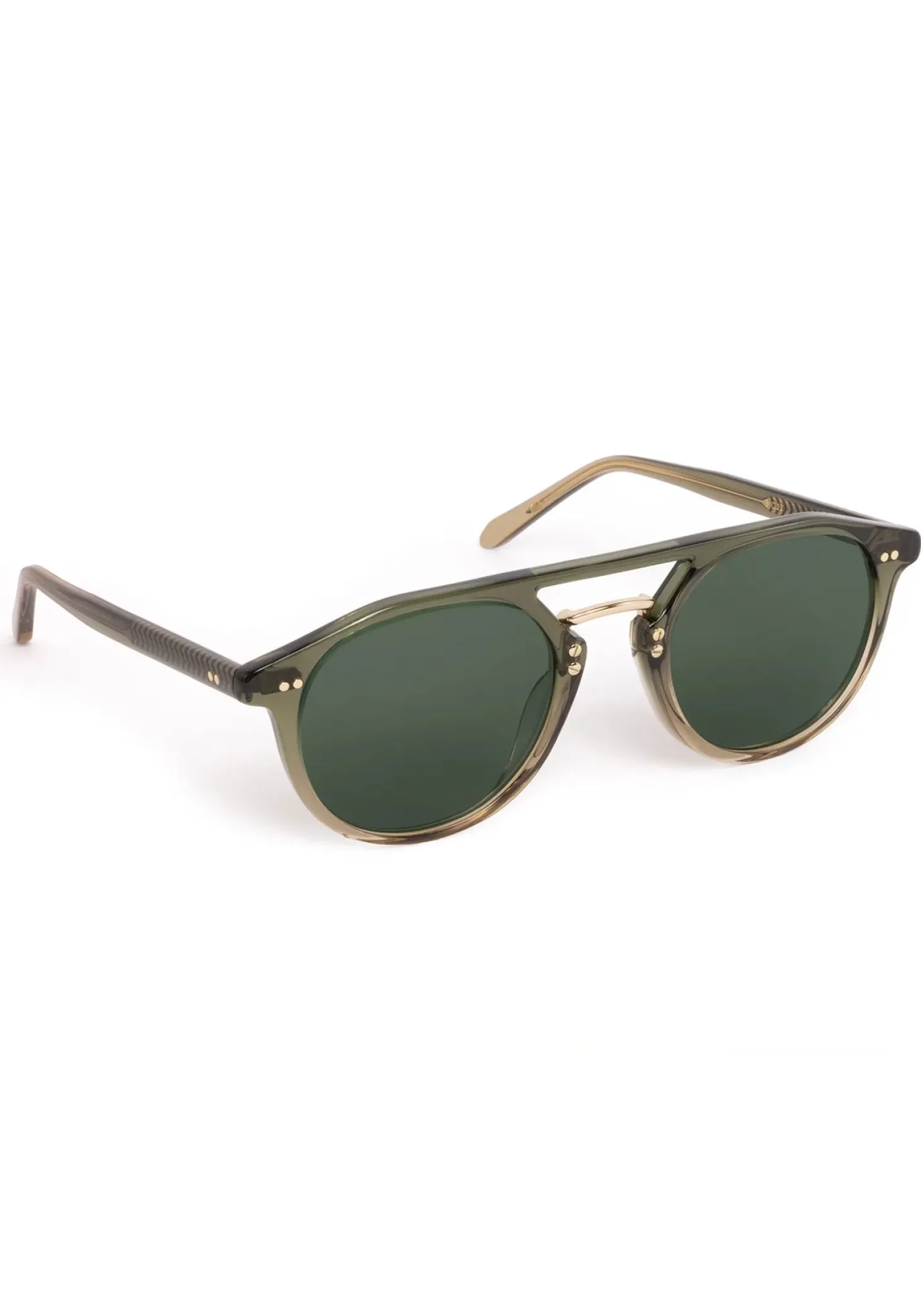 Markle Sunglasses ~ Verde 12k