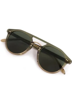 Markle Sunglasses ~ Verde 12k
