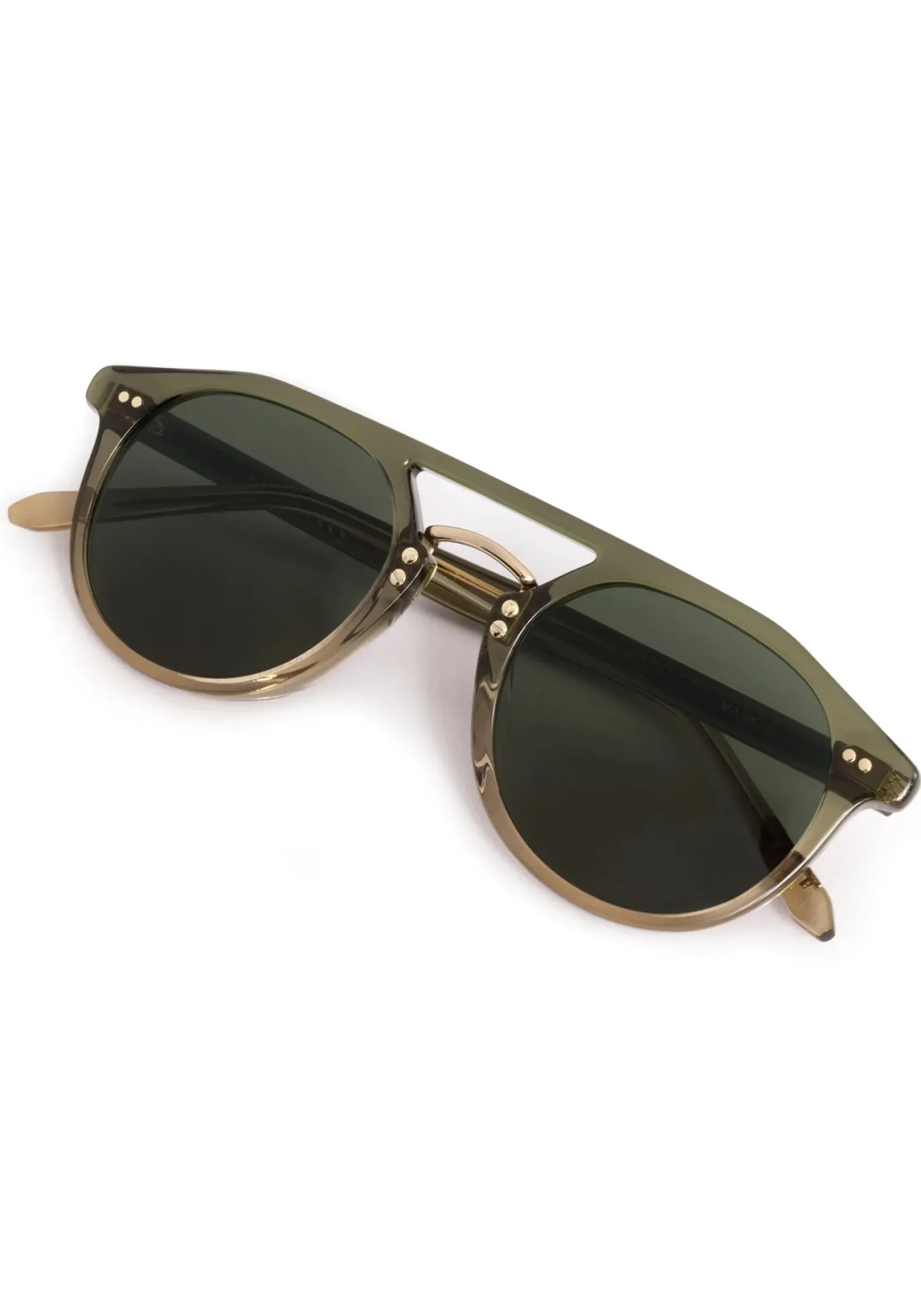 Markle Sunglasses ~ Verde 12k
