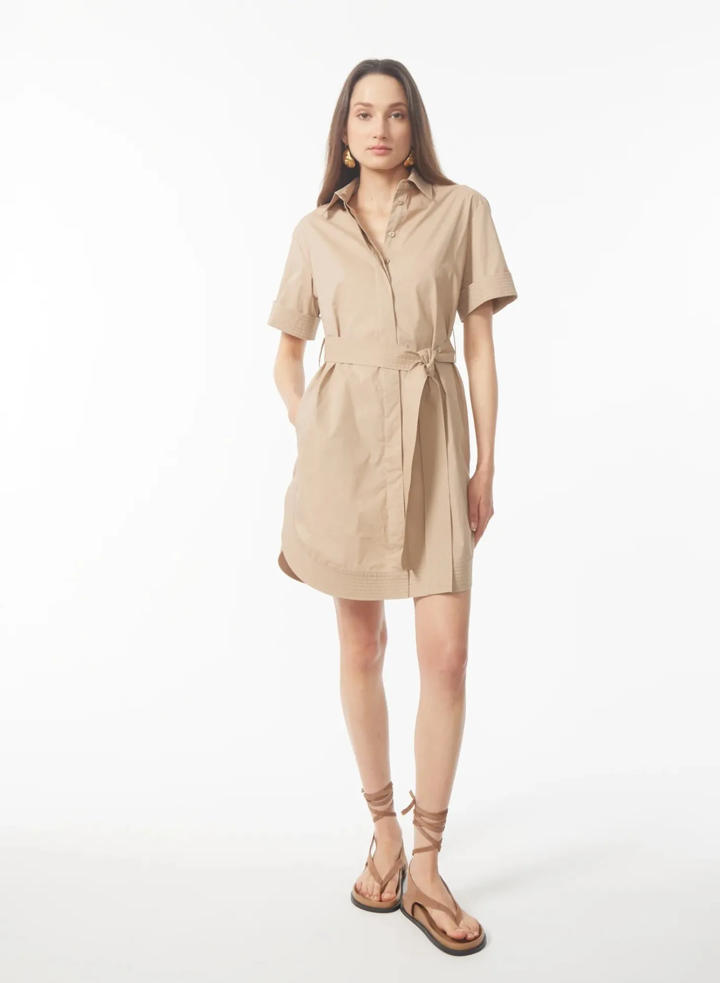 Marlee Dress~ Khaki