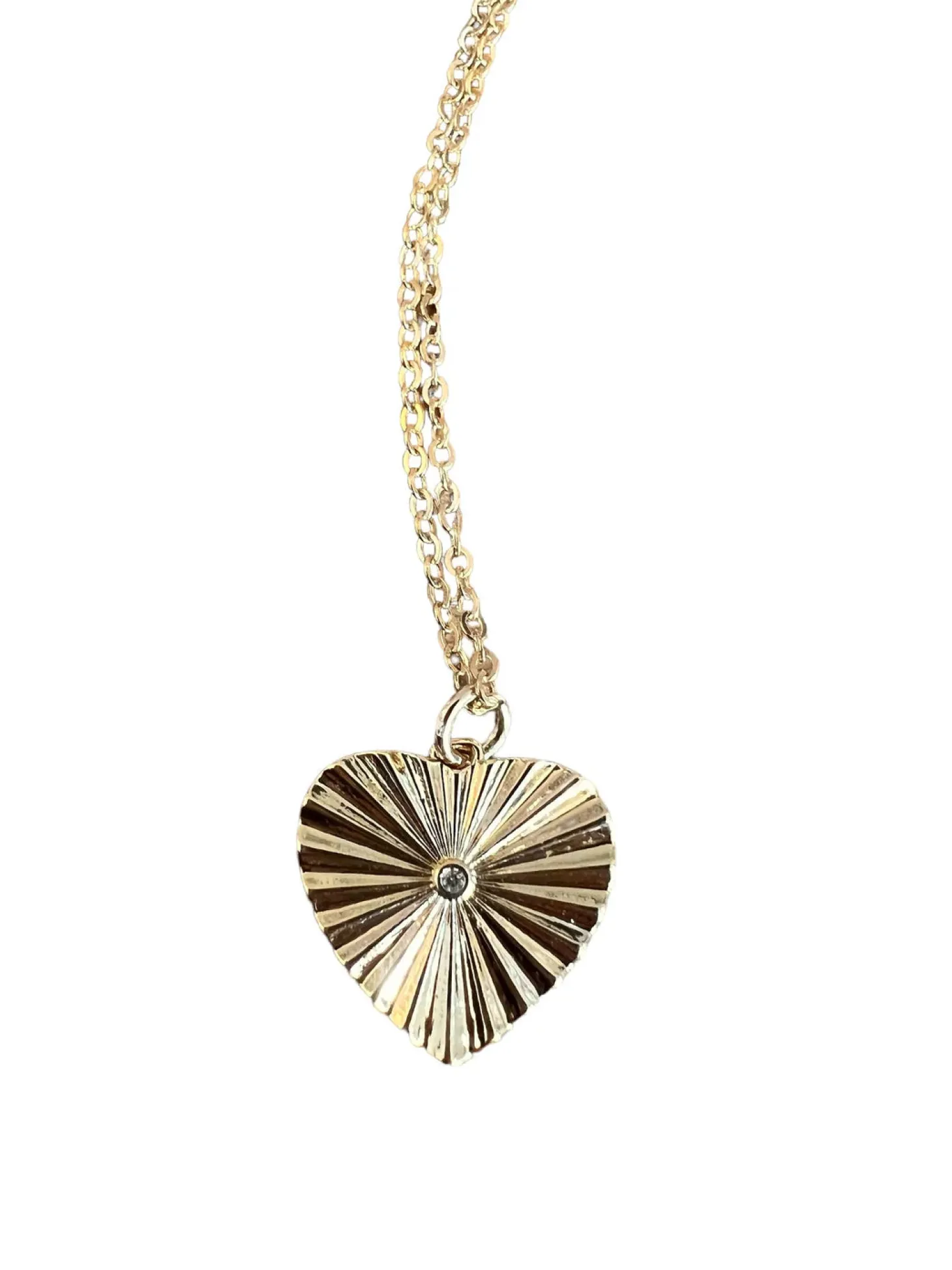 Mia Heart Necklace ~ 16''