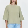 Micah Crewneck Sweater ~ Pistachio