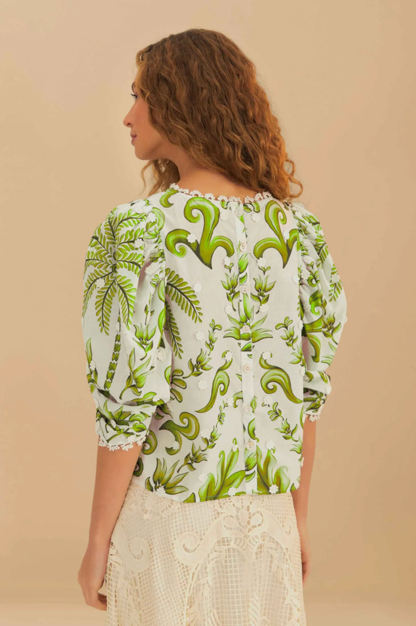Milani Off-White Blouse