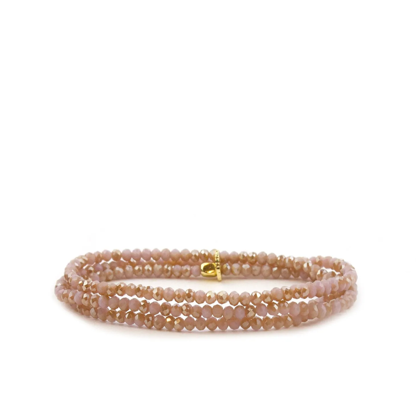 Mini Stretch Crystal Beaded Bracelet