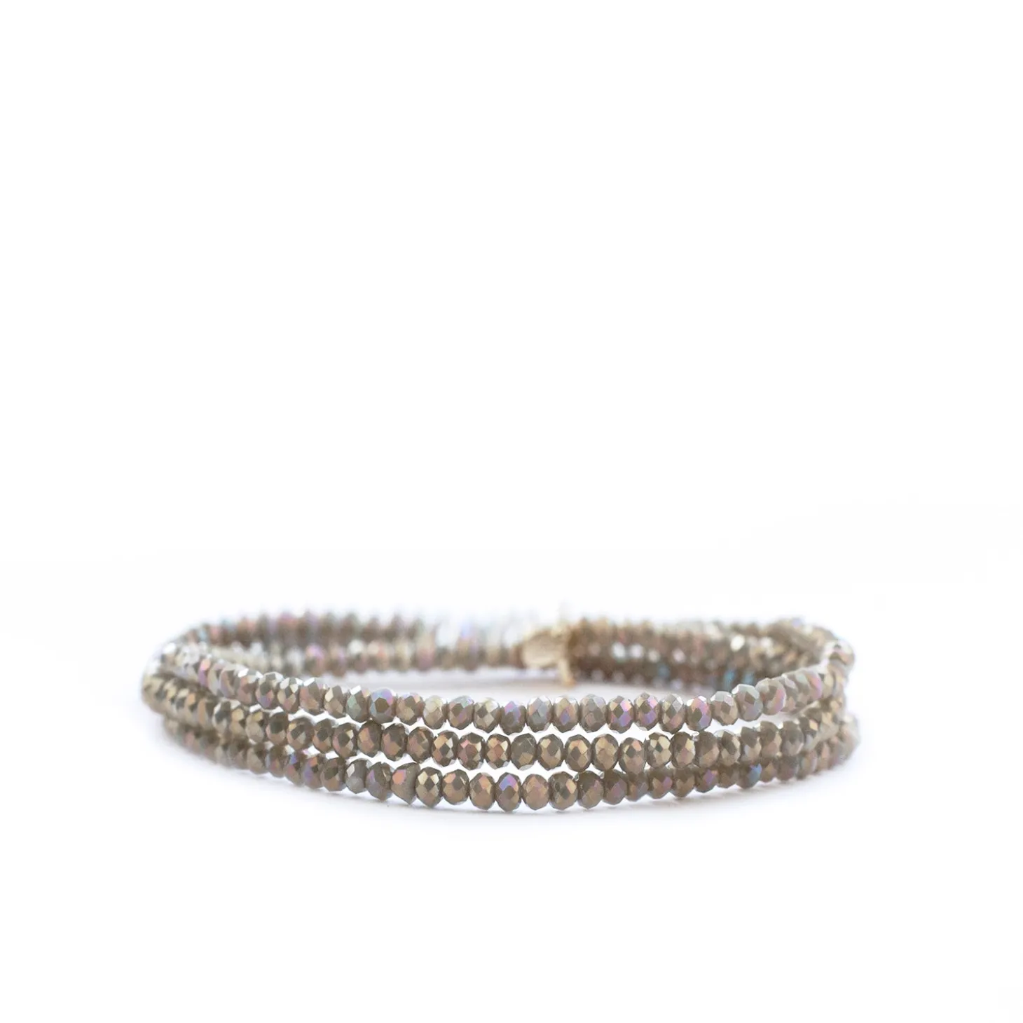 Mini Stretch Crystal Beaded Bracelet