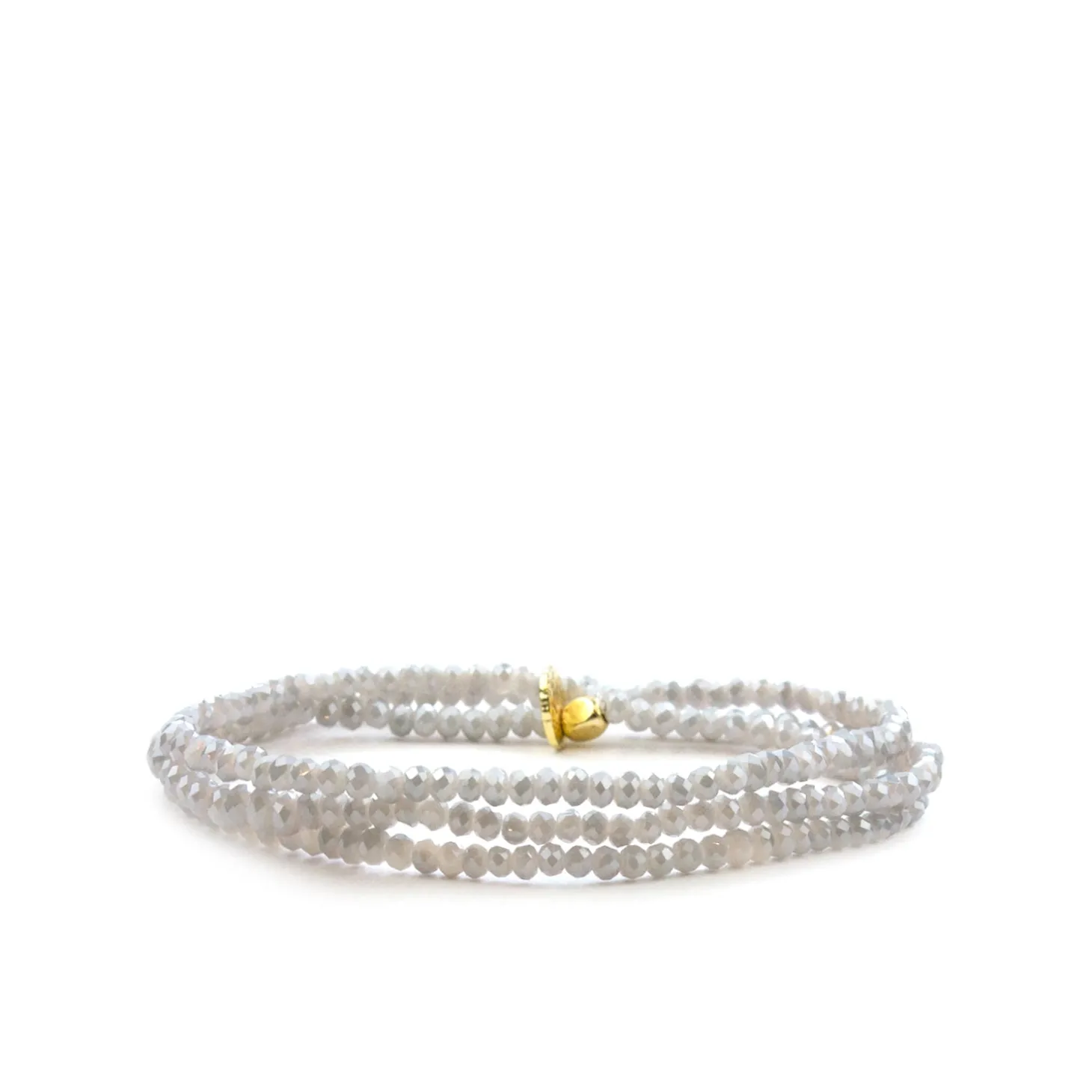 Mini Stretch Crystal Beaded Bracelet