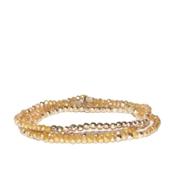 Mini Stretch Crystal Beaded Bracelet