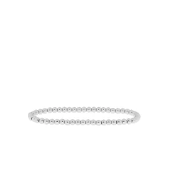 4mm Brass Beaded Ball Bracelet