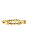 6 Mm Metal Beaded Stretch Bracelet