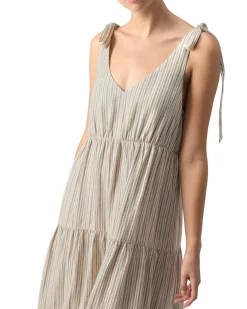 Move Your Body Striped Maxi
