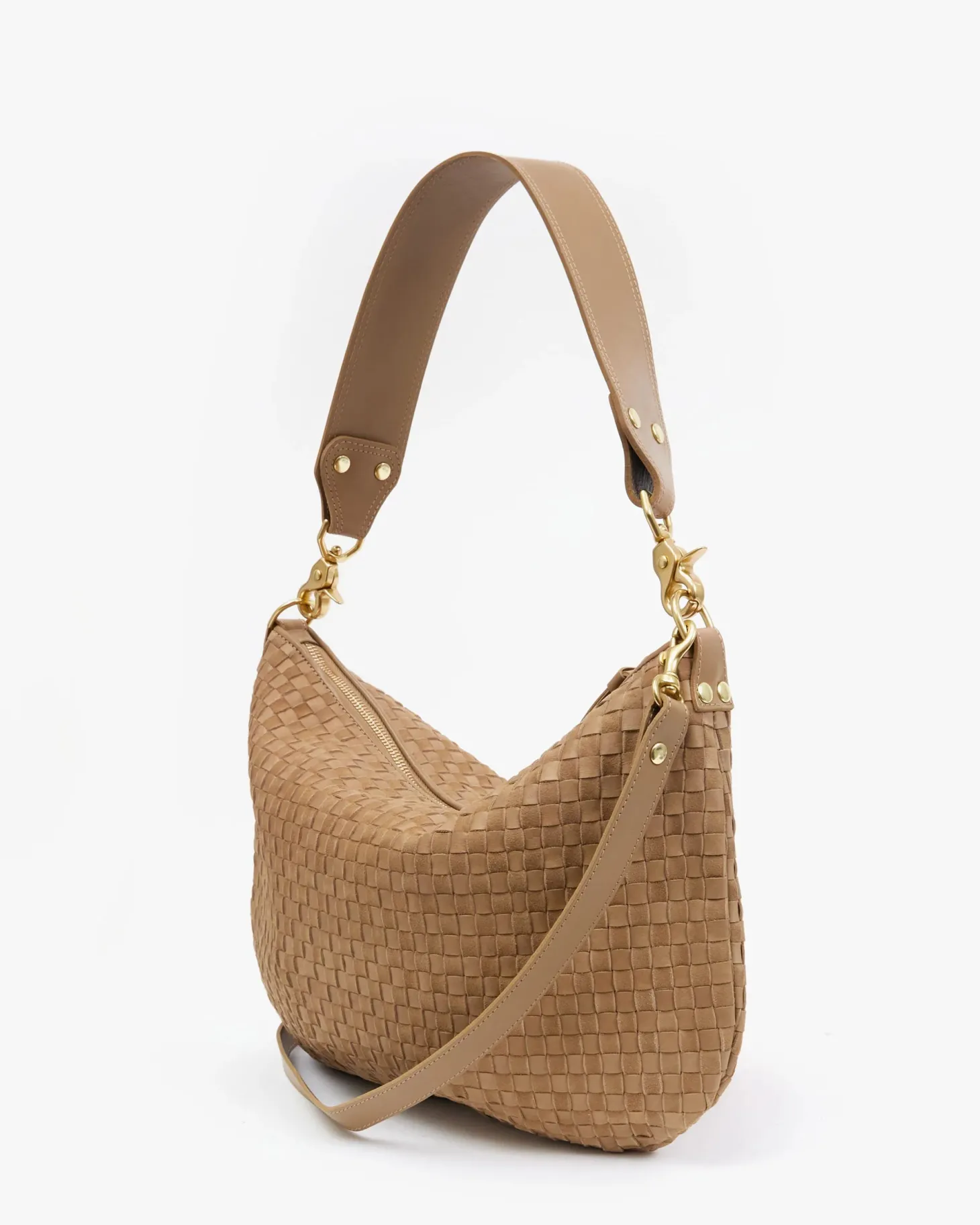 Moyen Messenger Woven Checker ~ Clay