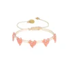 Multi Heart Row 2.0 Bracelet