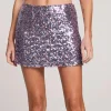 Multicolor Sequin Mini Skirt