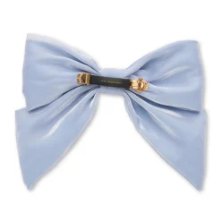 Natalia Bow Barrette ~ Capri Blue