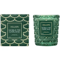 Noble Fir Garland Classic Candle