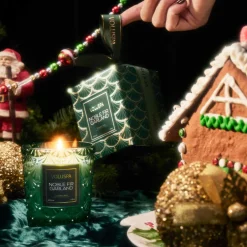 Noble Fir Garland Classic Candle