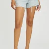 Nova Relaxed High Rise Cut Off- Moonlight