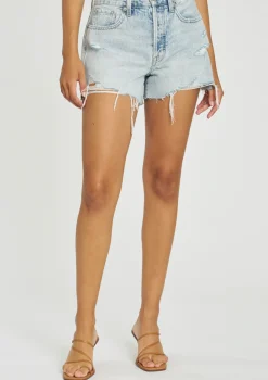 Nova Relaxed High Rise Cut Off- Moonlight