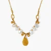 Pearl Tear Drop Pendent Necklace