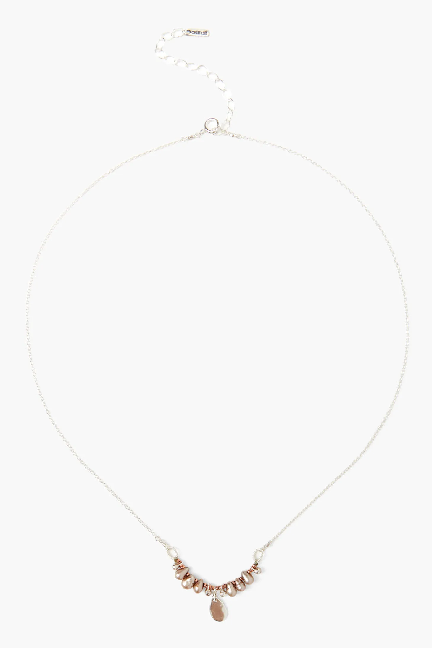 Pearl Tear Drop Pendent Necklace