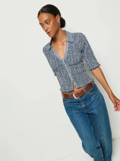 Peggy Smocked Top ~ Picnic Check