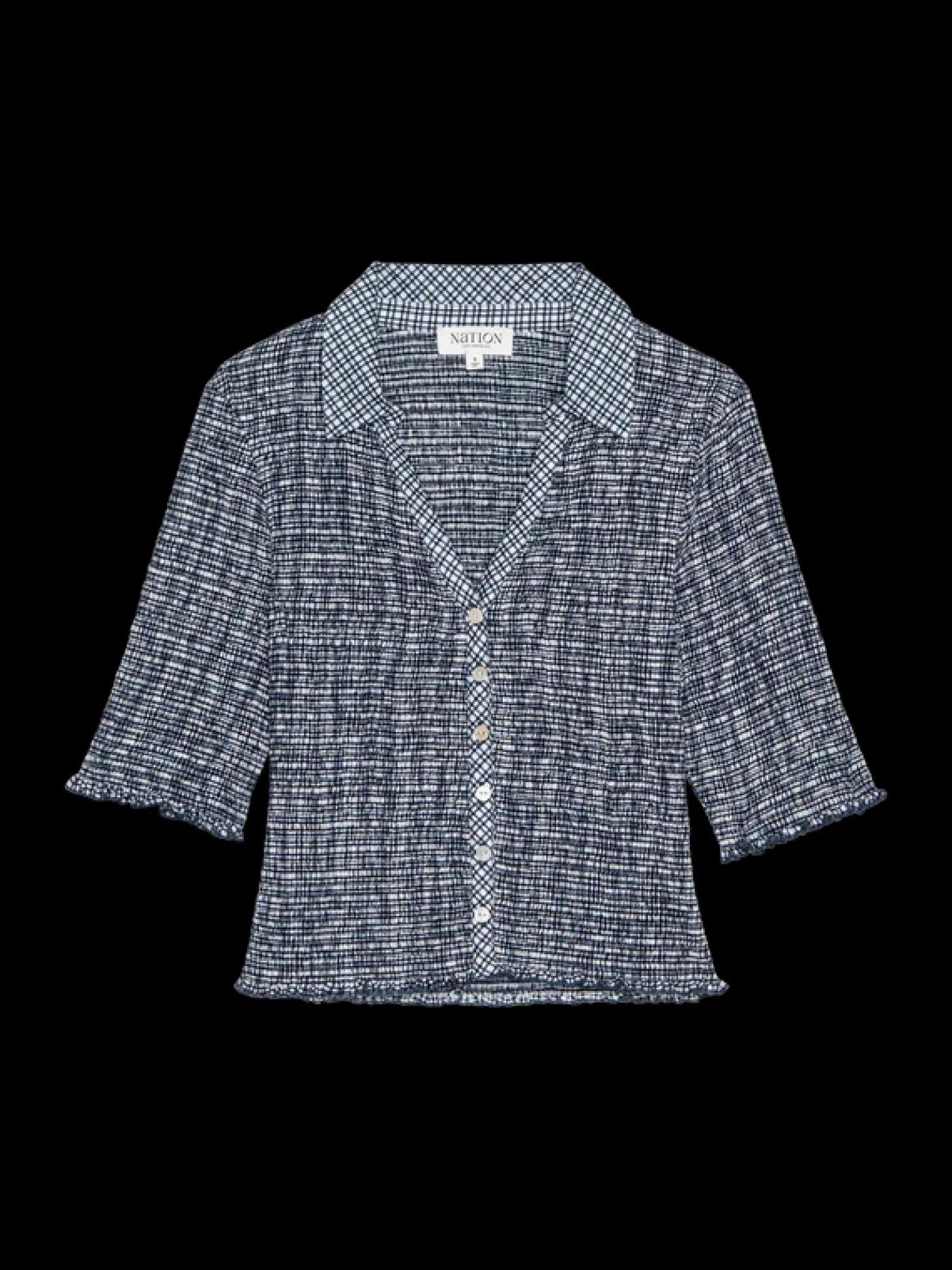 Peggy Smocked Top ~ Picnic Check