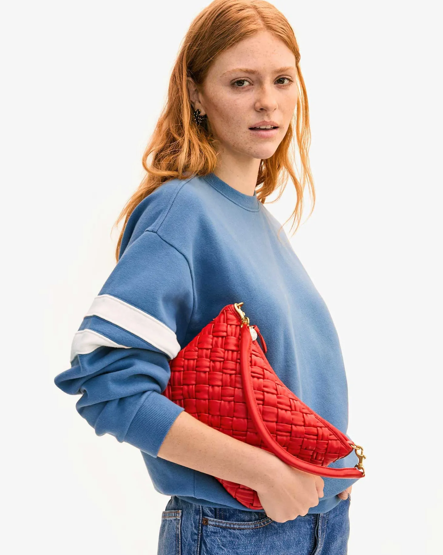 Petit Moyen ~ Rosa Puffy Woven