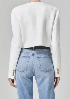 Pia Cropped Jacket ~ Naturaline