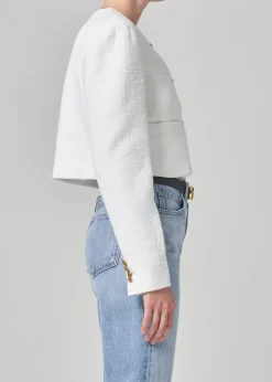 Pia Cropped Jacket ~ Naturaline