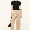 Prince Cropped Pant ~ Stone