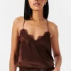 Racer Charmeuse Camisole