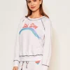 Raglan Sweatshirt ~ Ski Day Optic White
