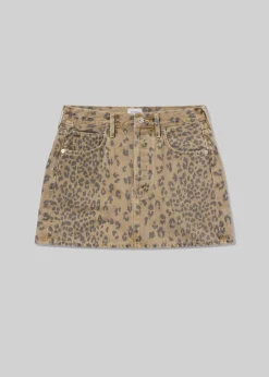Ramona Mini Skirt ~ Natural Cheetah